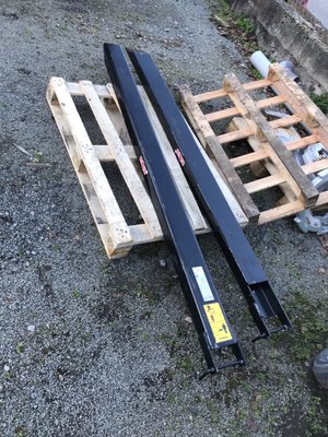 Rallonge de fourche Magsi 4040RA2000 - 1