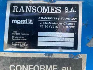 Balayeuse Ransomes MOREL - 3