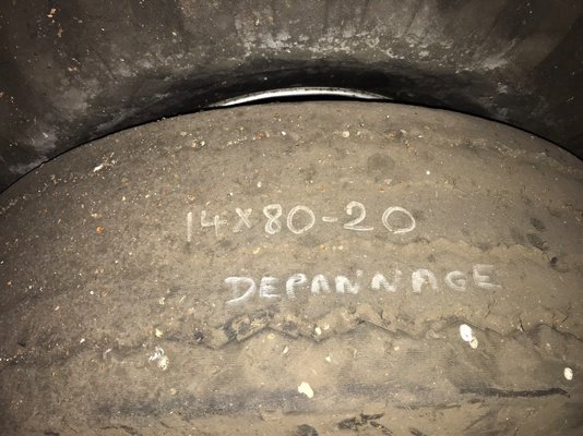 Pneu agricole Michelin 14x80-20 - 1