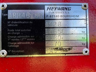 Épandeur à fumier Heywang ABH46/80 - 7