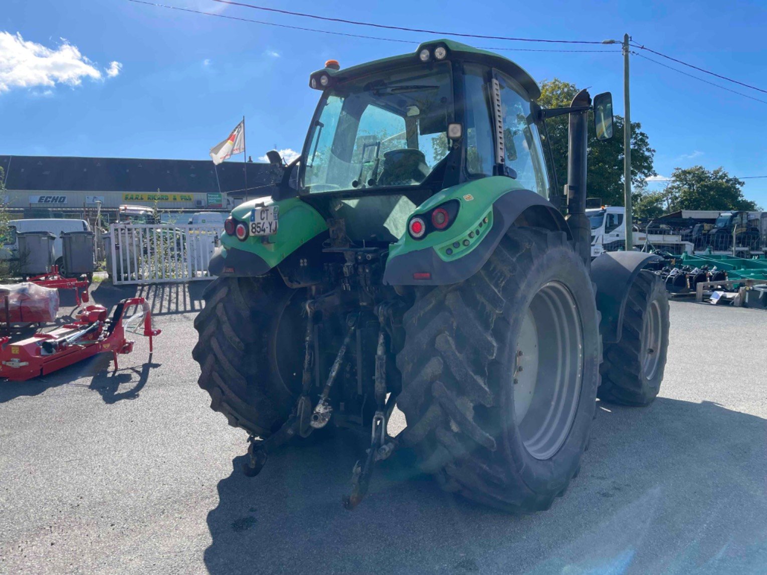 Tracteur agricole Deutz-Fahr 6190P AGROTRON