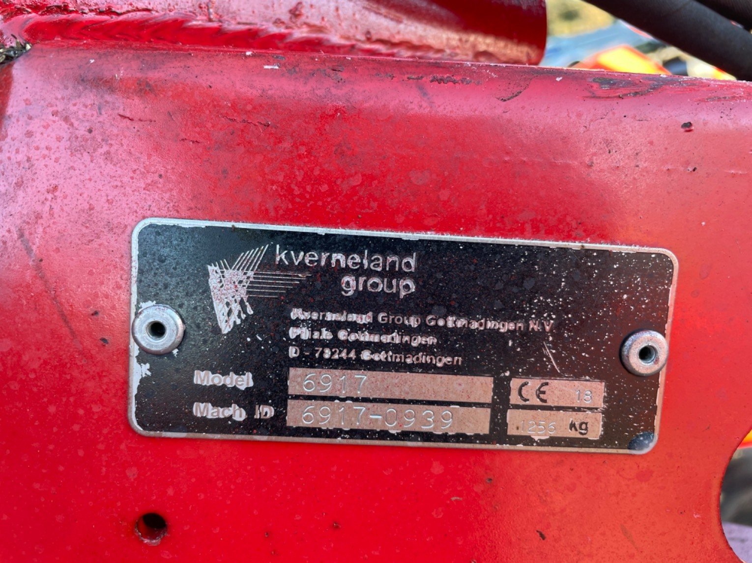 Faneuse Kverneland KG8090
