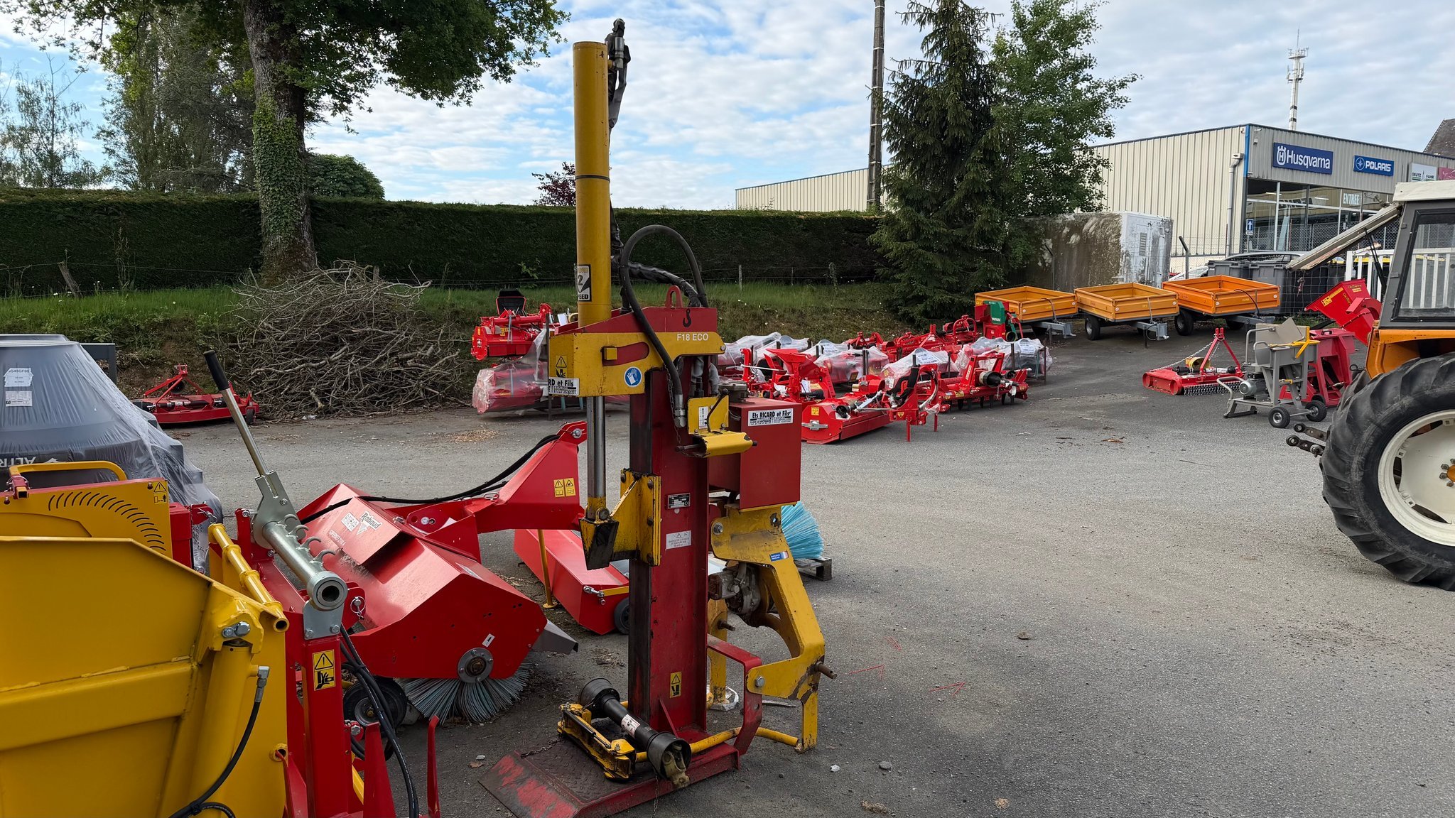 Fendeuse à bois Rabaud F18 ECO