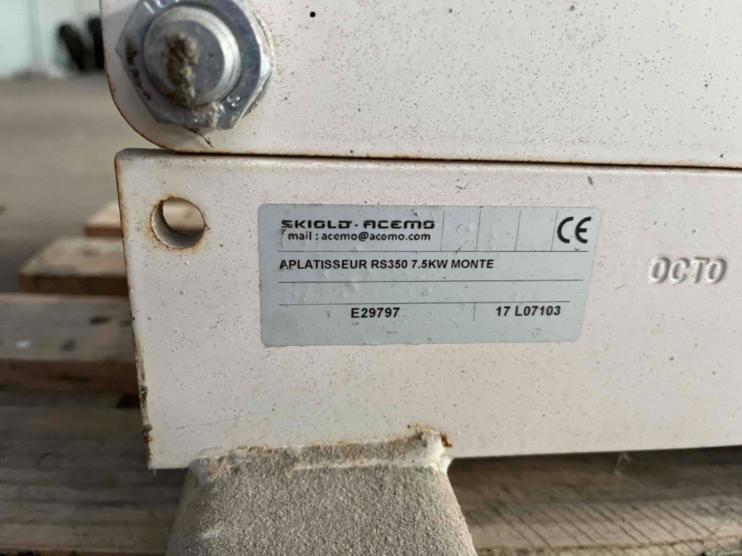 Aplatisseur Acemo RS350