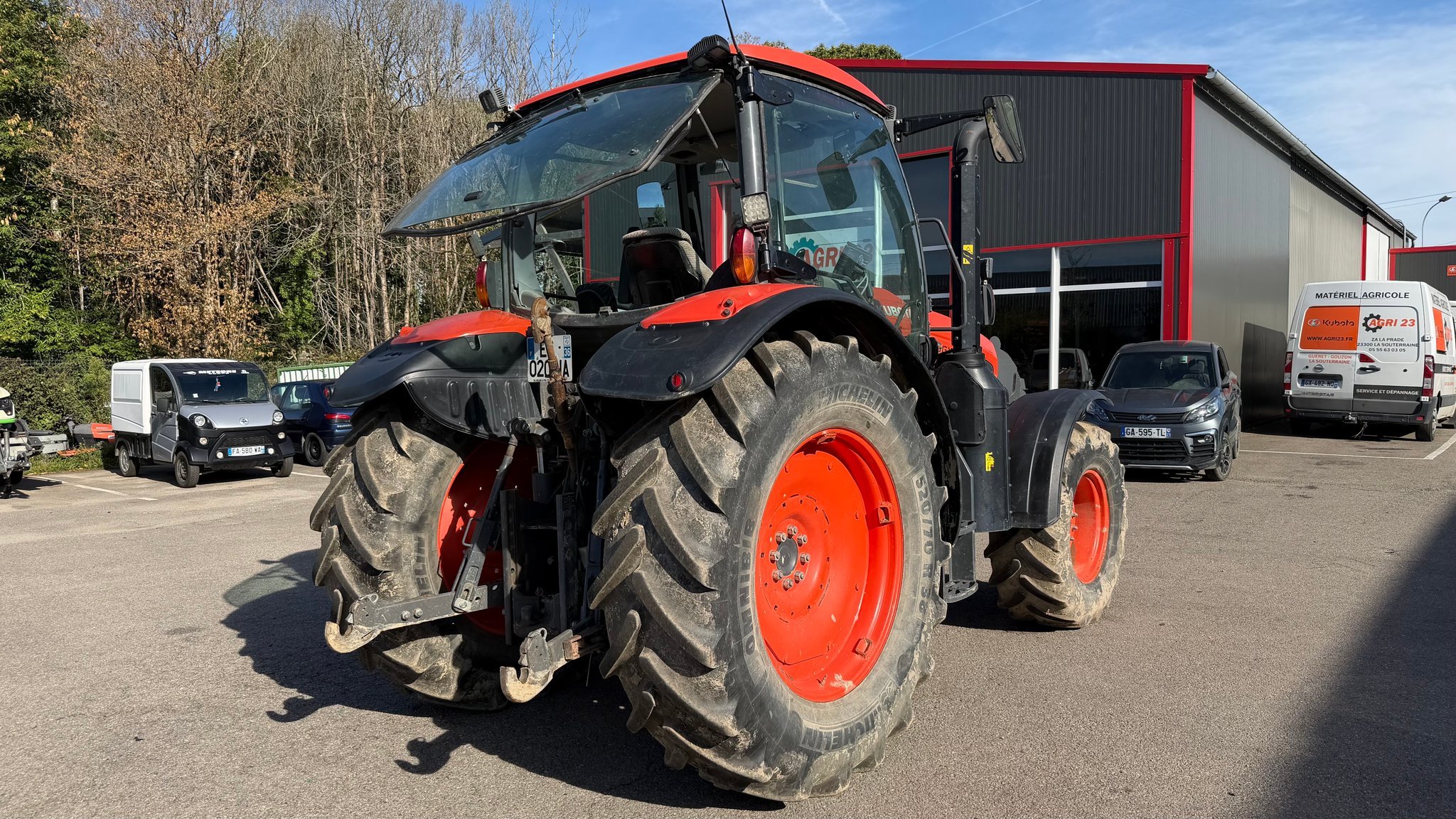 Tracteur agricole Kubota M135GXS-III