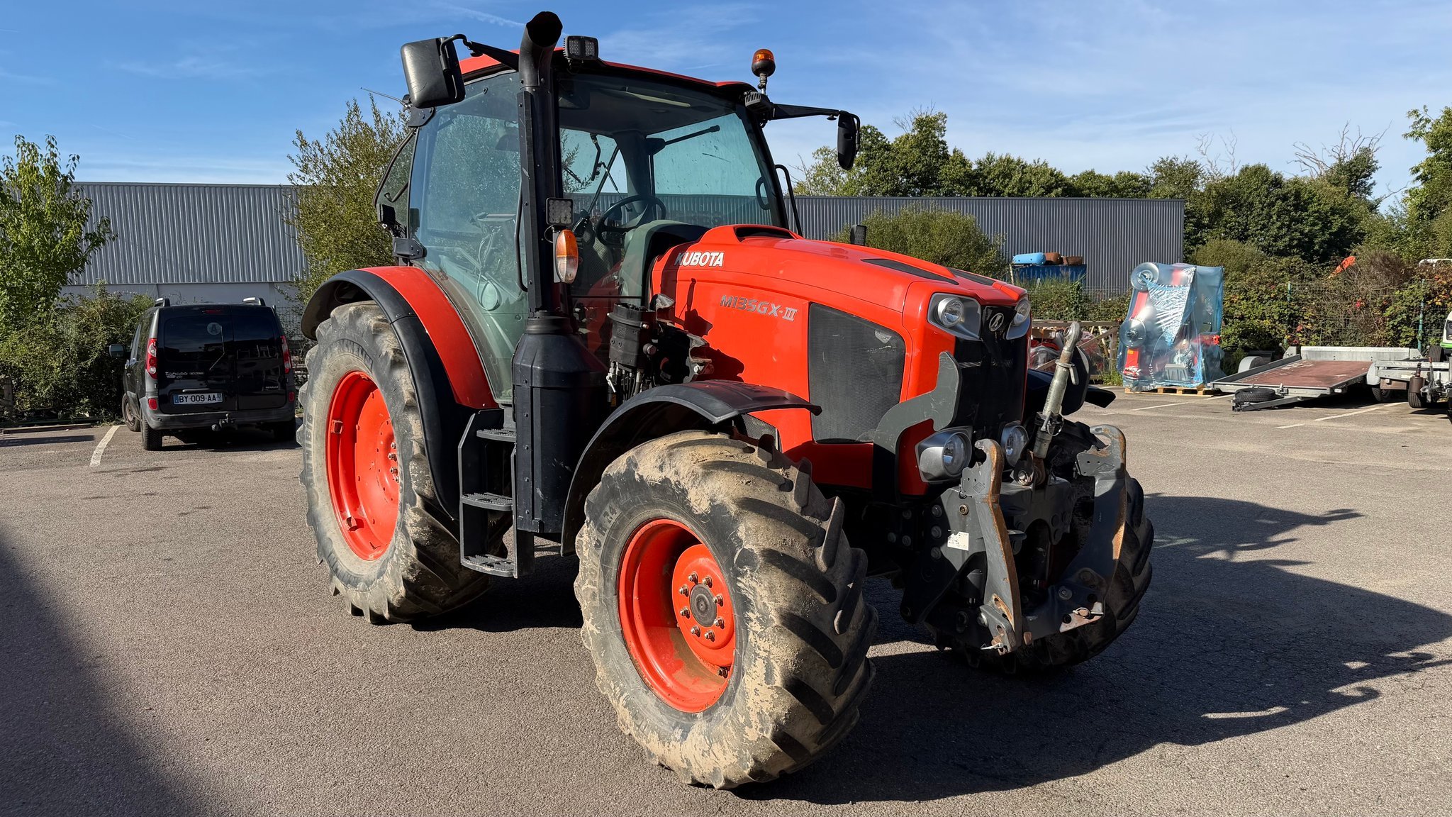 Tracteur agricole Kubota M135GXS-III