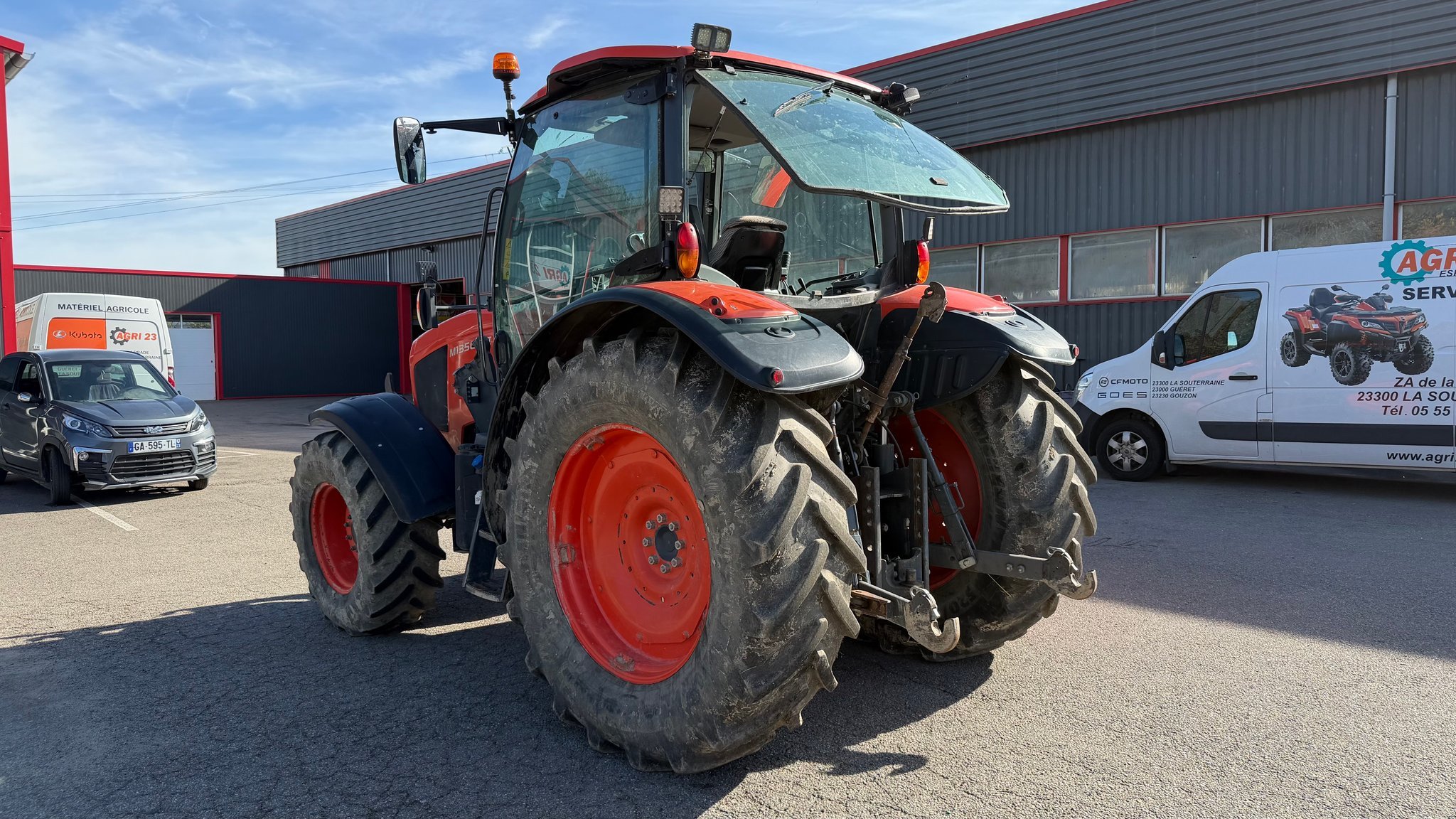 Tracteur agricole Kubota M135GXS-III