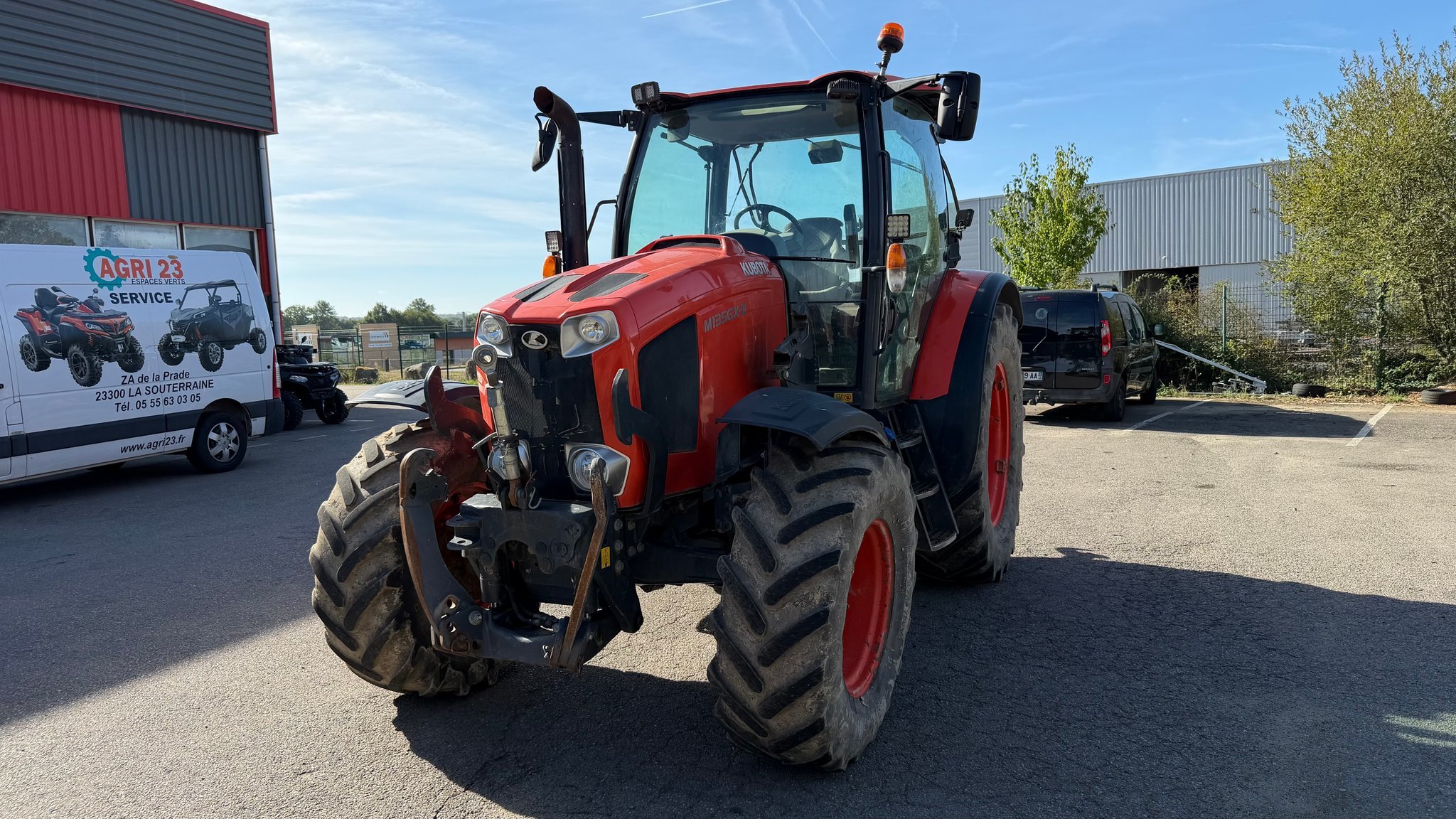 Tracteur agricole Kubota M135GXS-III