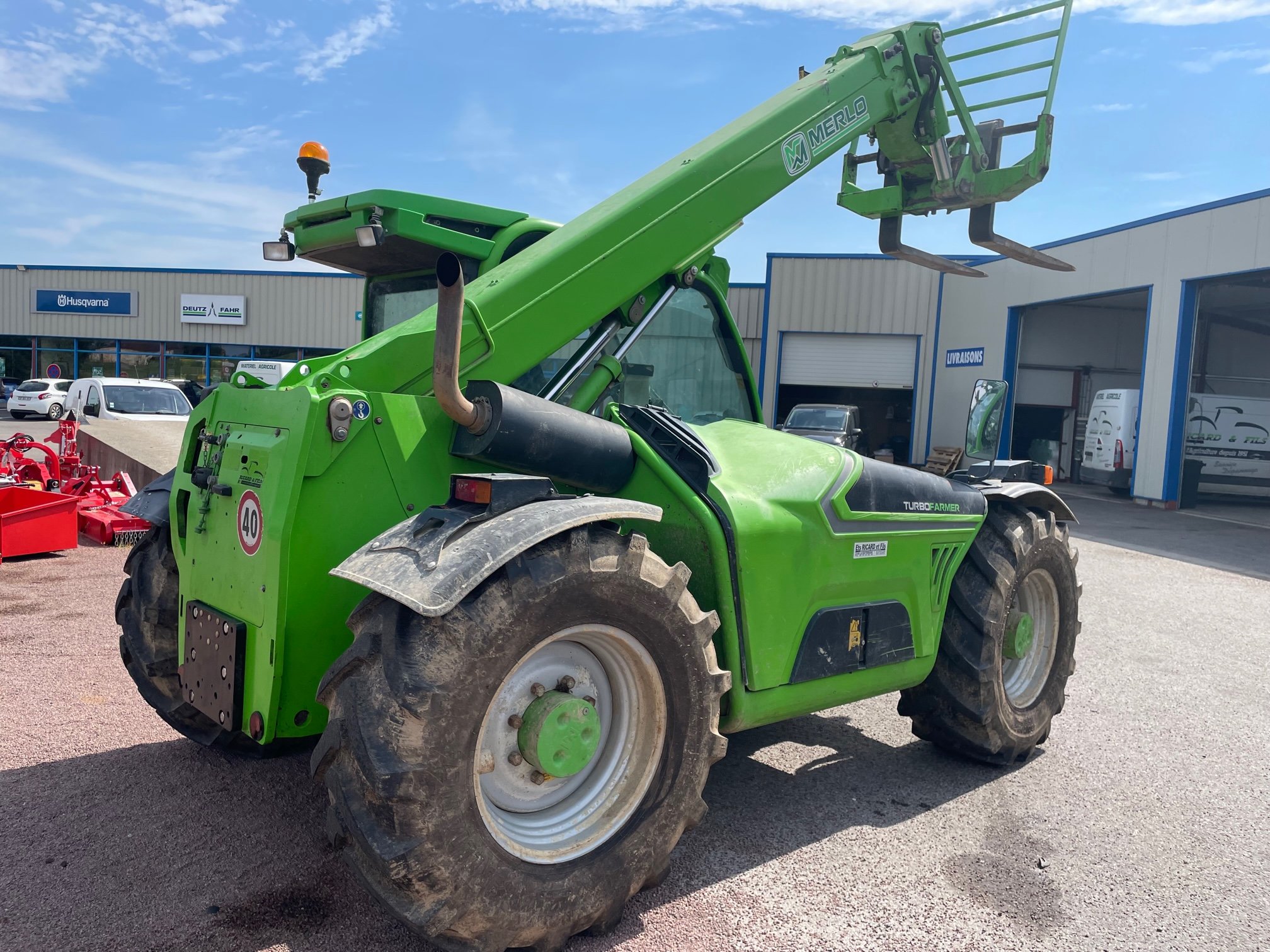 Chariot télescopique agricole Merlo TF 35.7 - 115