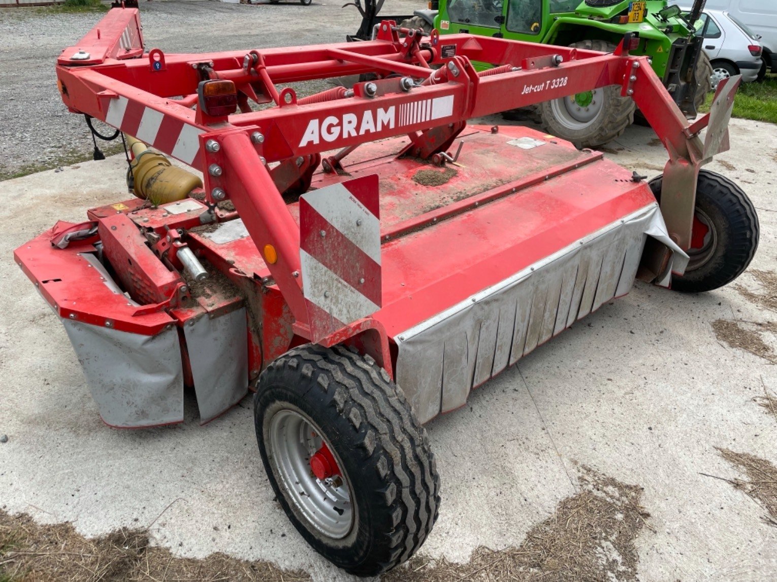 Faucheuse conditionneuse Agram jet cutt3328