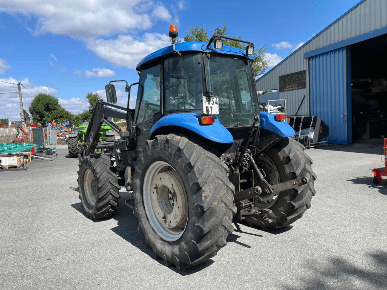 Tracteur agricole New Holland TD85D