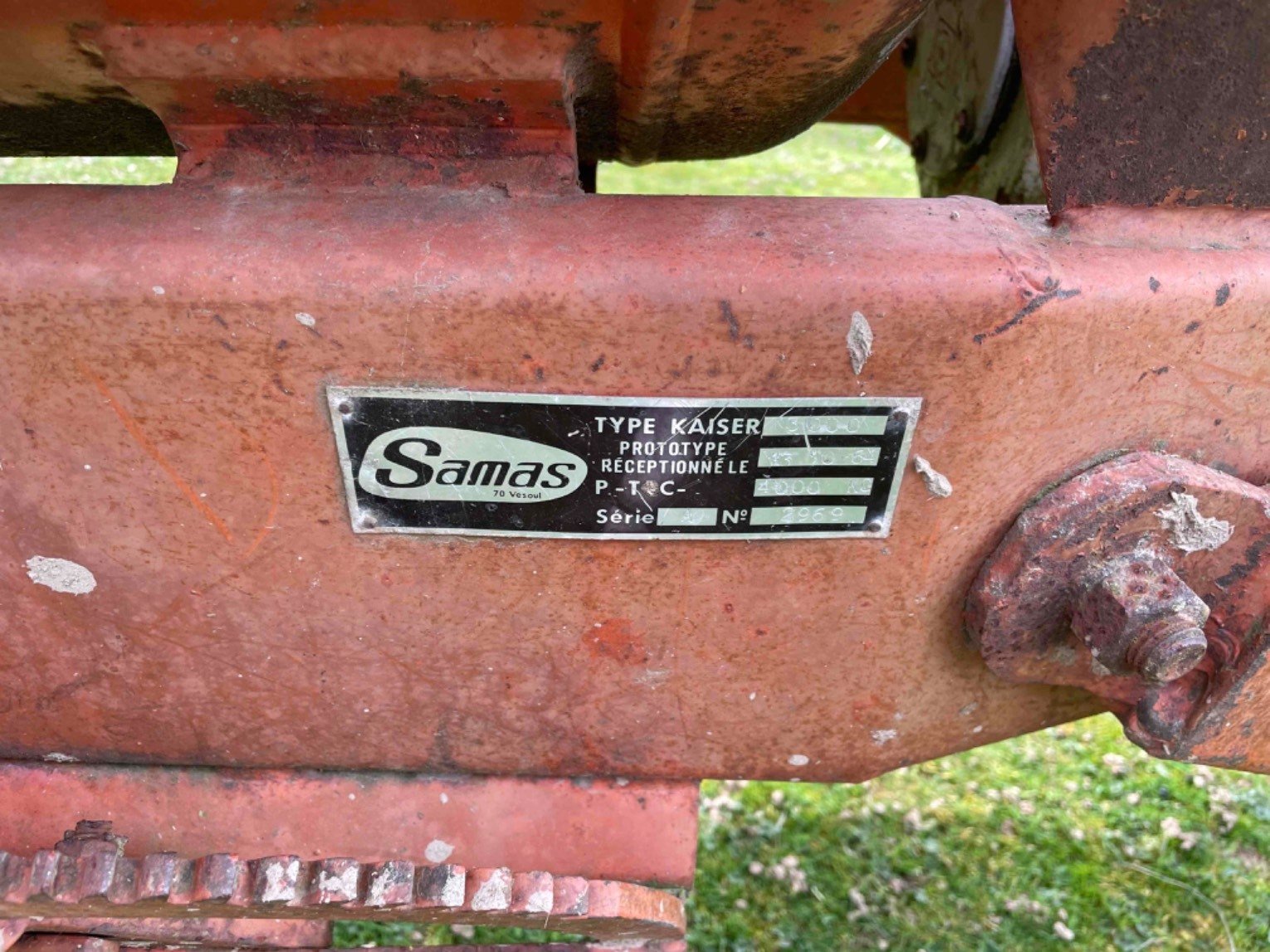 Tonne à lisier Samas 4000
