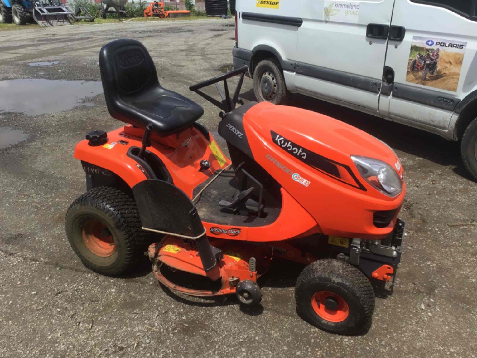 Tondeuse autoportée Kubota GR1600-ID