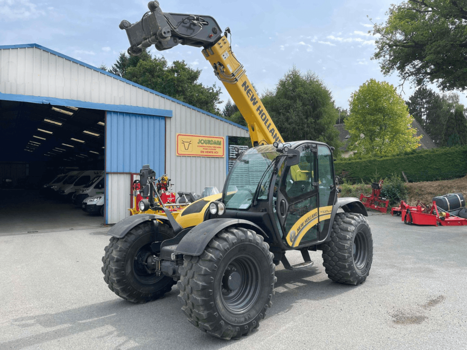 Chariot télescopique agricole New Holland TH 7.37 ELITE