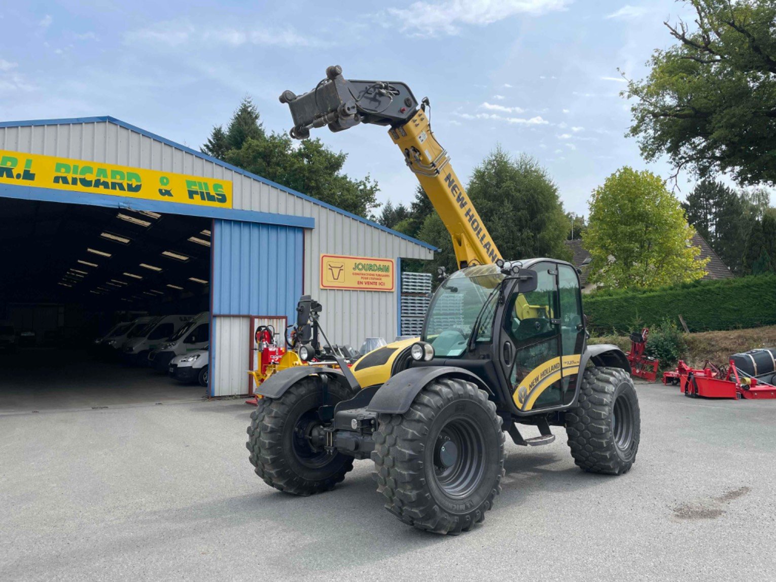 Chariot télescopique agricole New Holland TH 7.37 ELITE