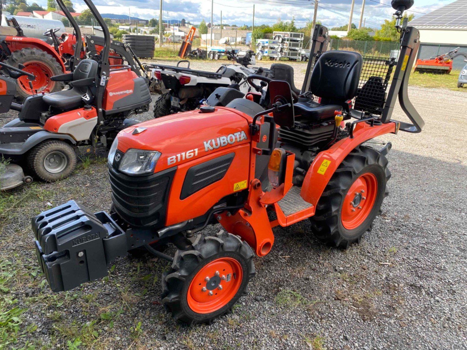 Micro tracteur Kubota B1161D