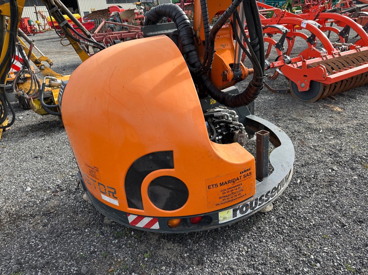 Épareuse Rousseau KASTOR 550 PA