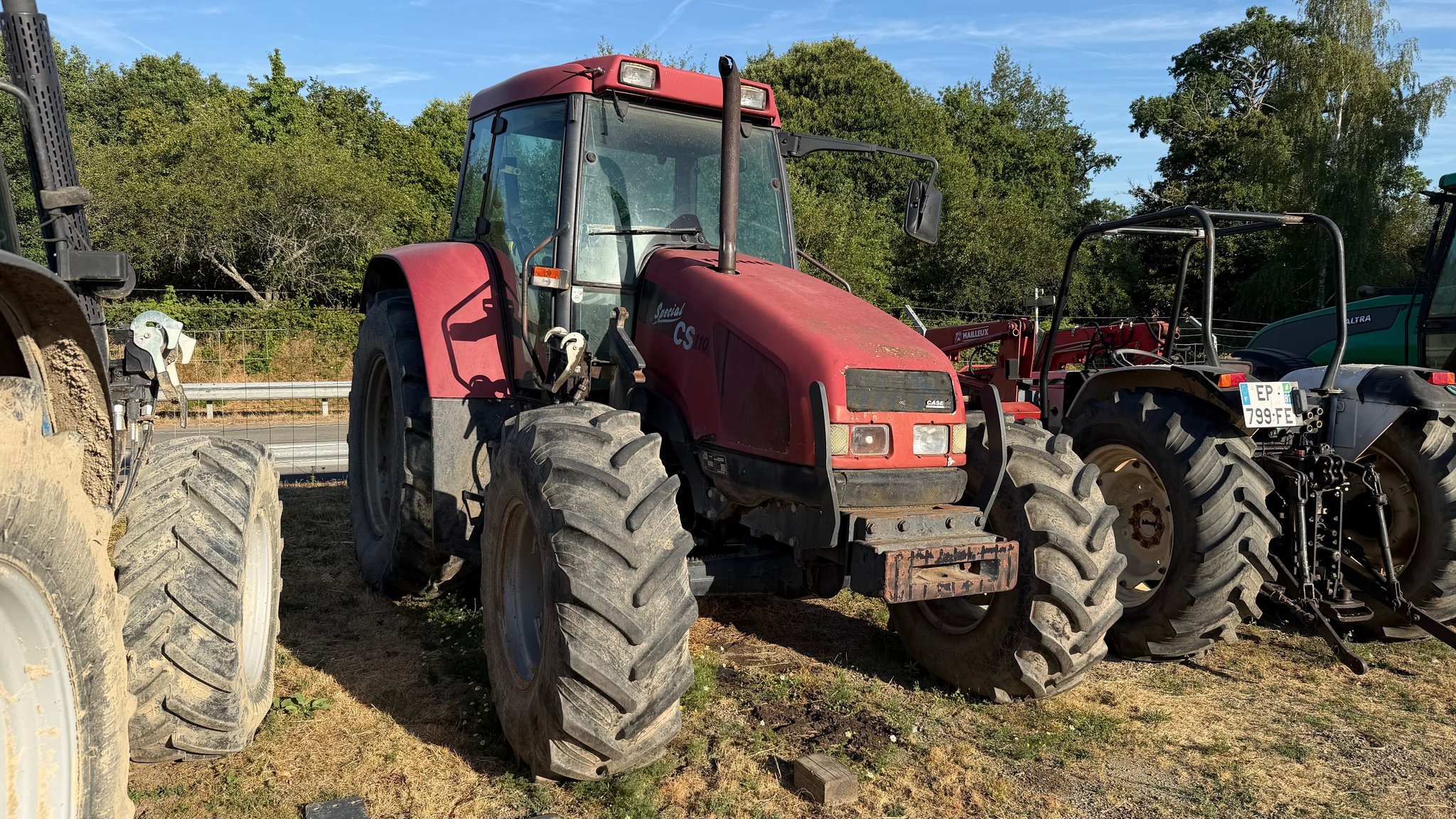 Tracteur agricole Case IH CS110