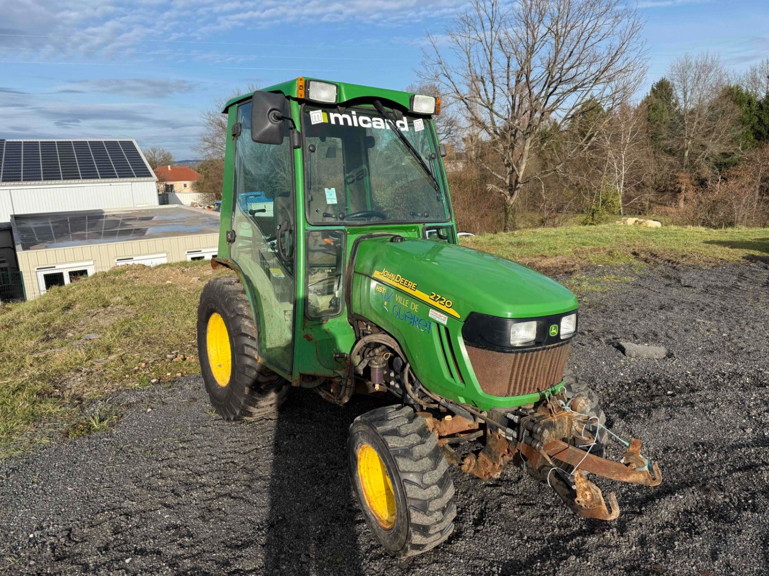 Micro tracteur John Deere 2720 HST