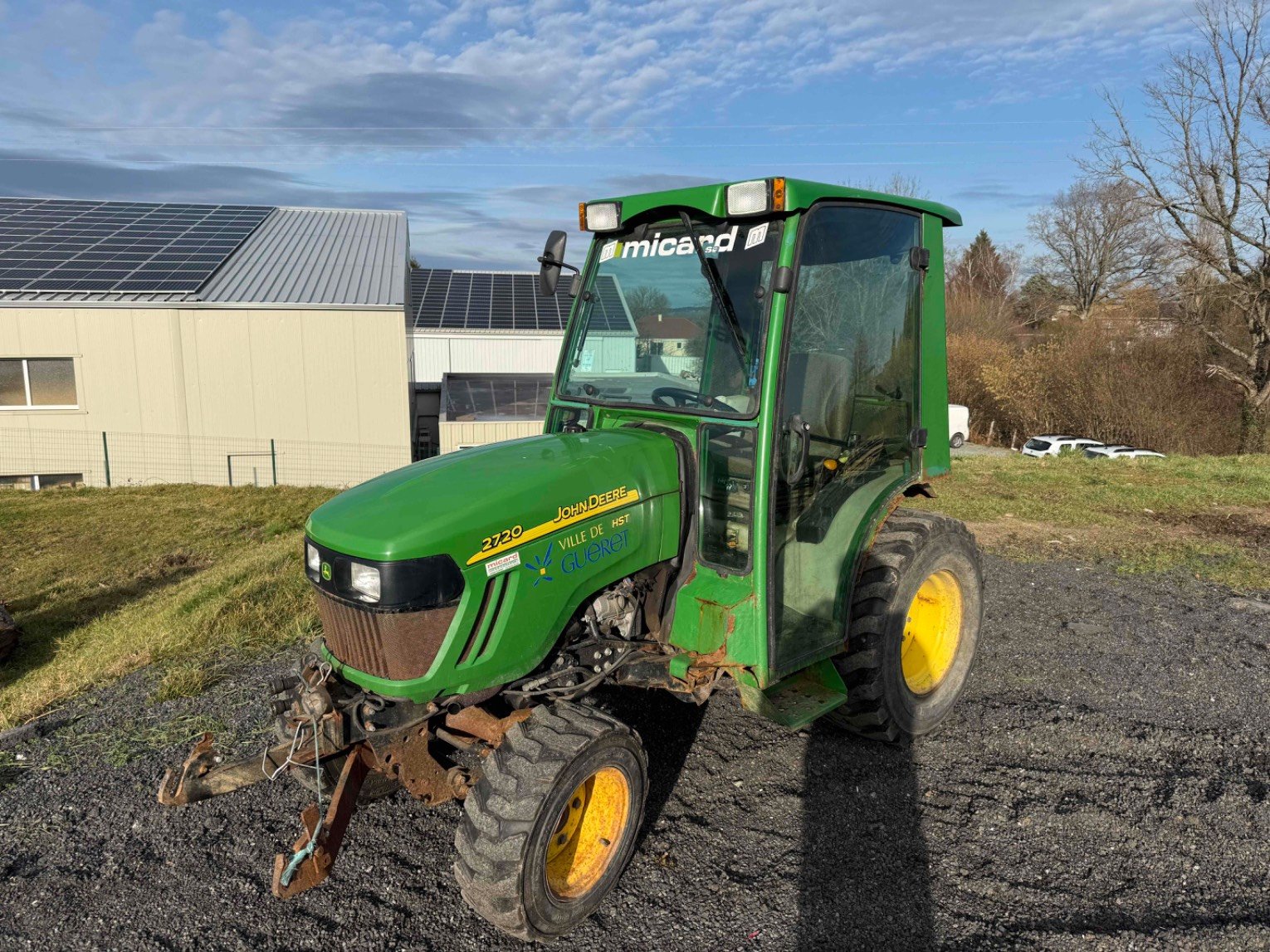 Micro tracteur John Deere 2720 HST