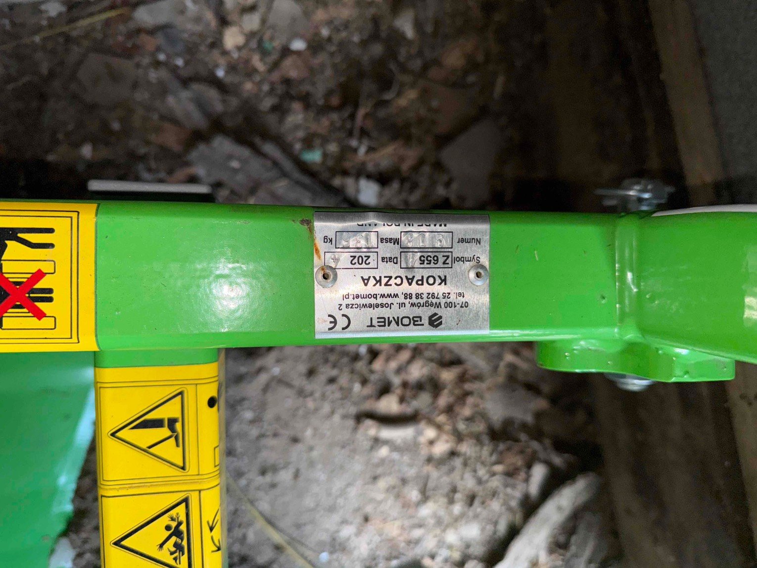 Arracheuse de pommes de terre MC Agri SRmH BOM