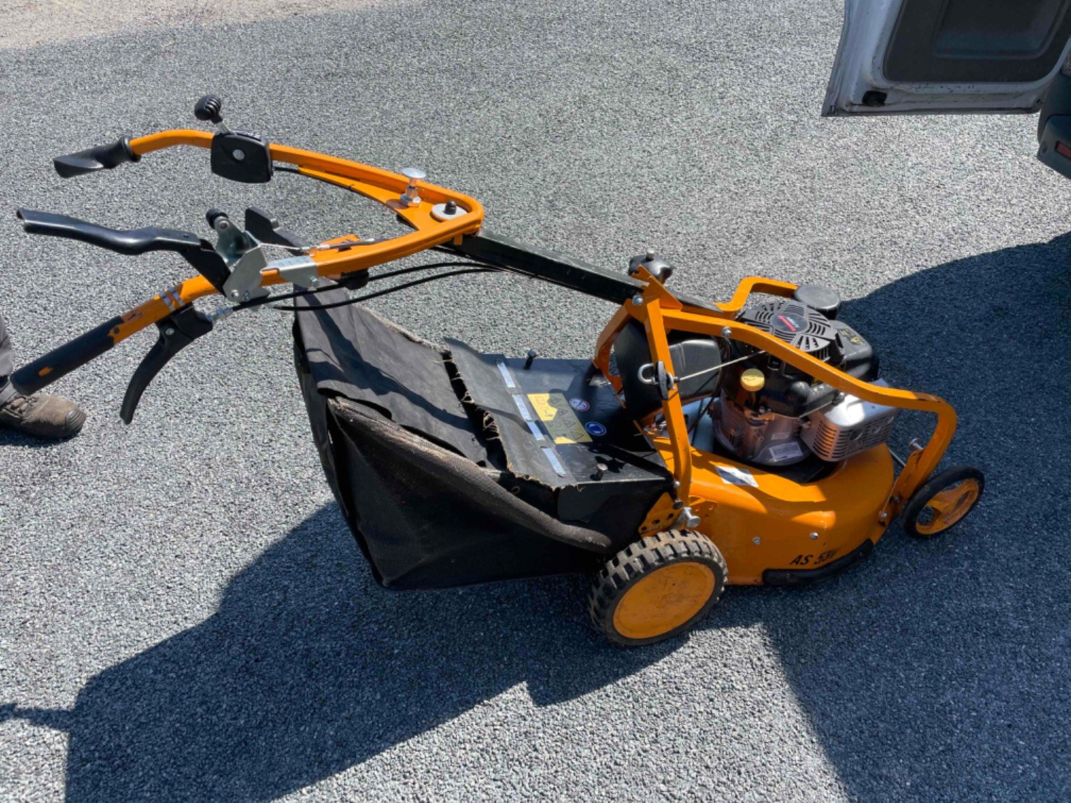 Tondeuse poussée et tractée AS MOTOR as53t