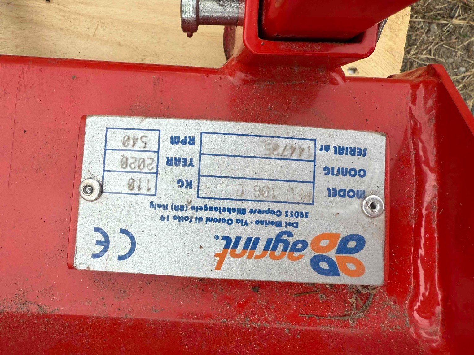 Tondo-broyeur Colombia PFU106C