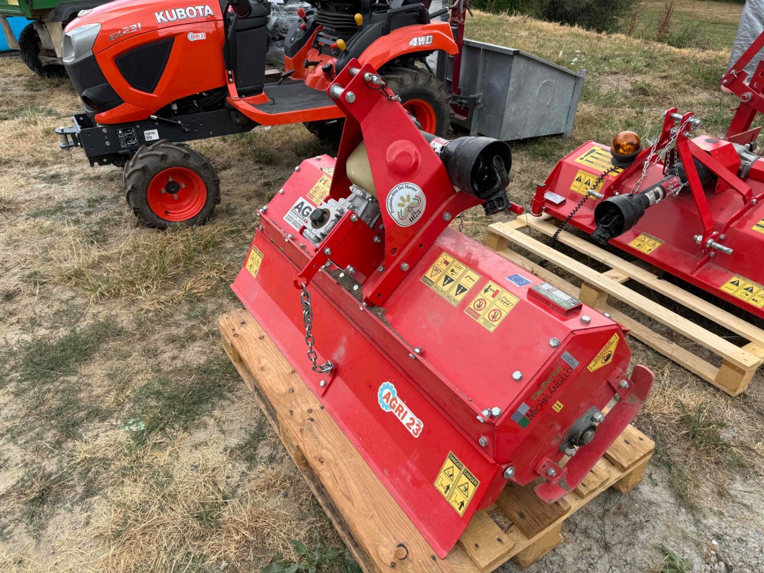 Fraise rotative Del Morino FLASH125