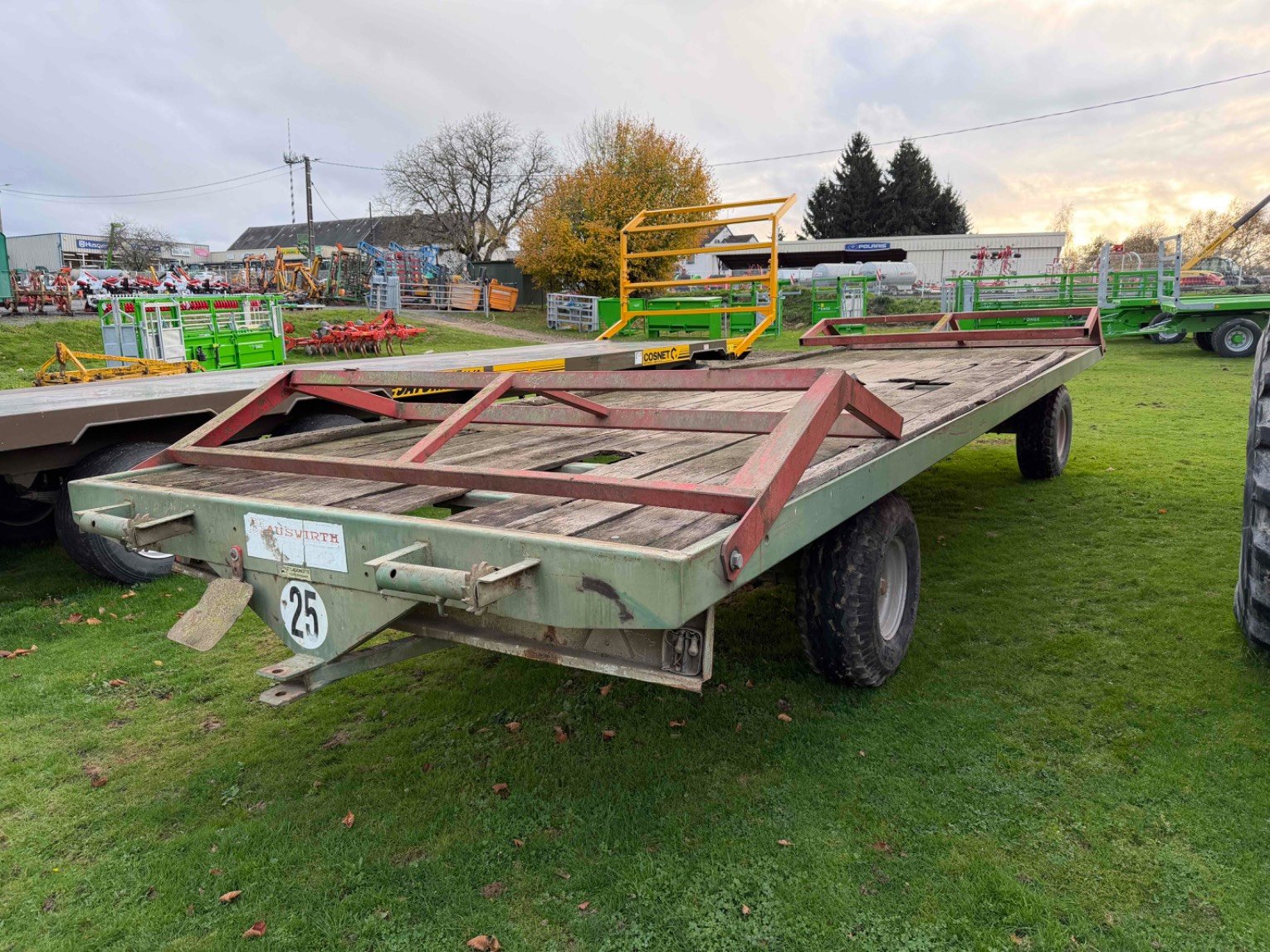 Plateau fourrager Hauswirth 8m