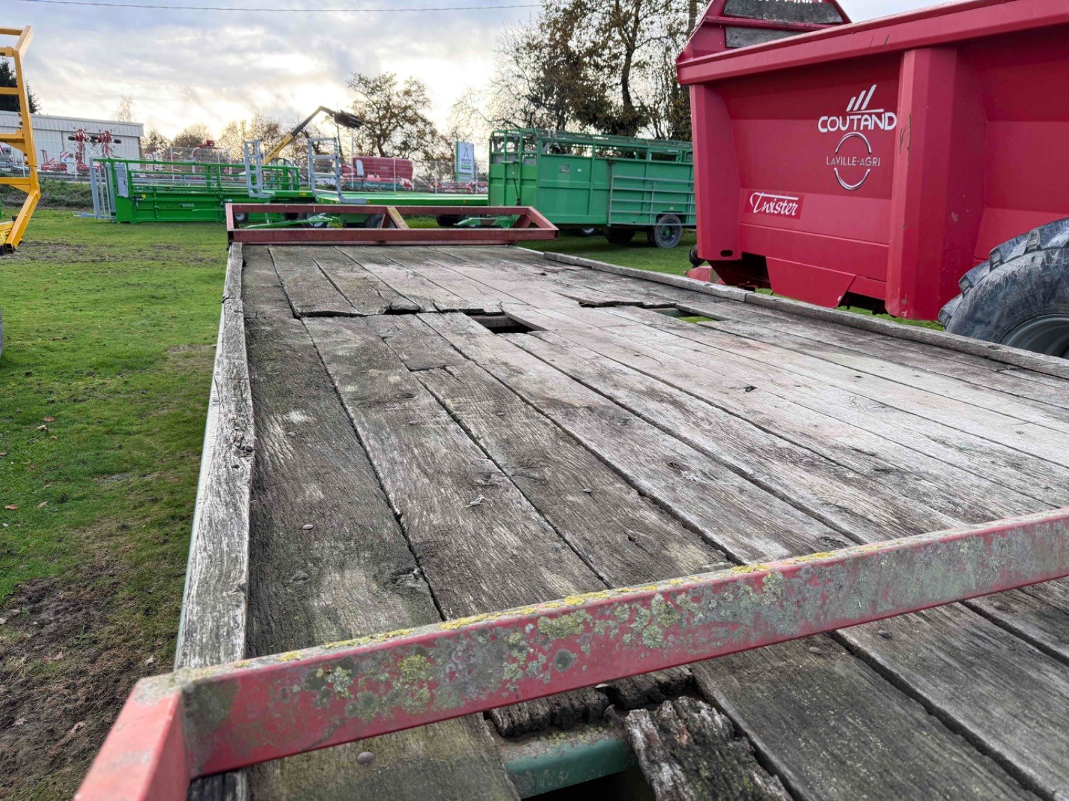 Plateau fourrager Hauswirth 8m