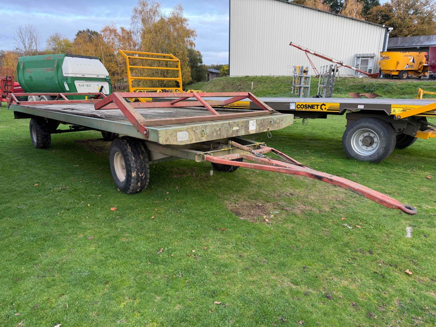 Plateau fourrager Hauswirth 8m