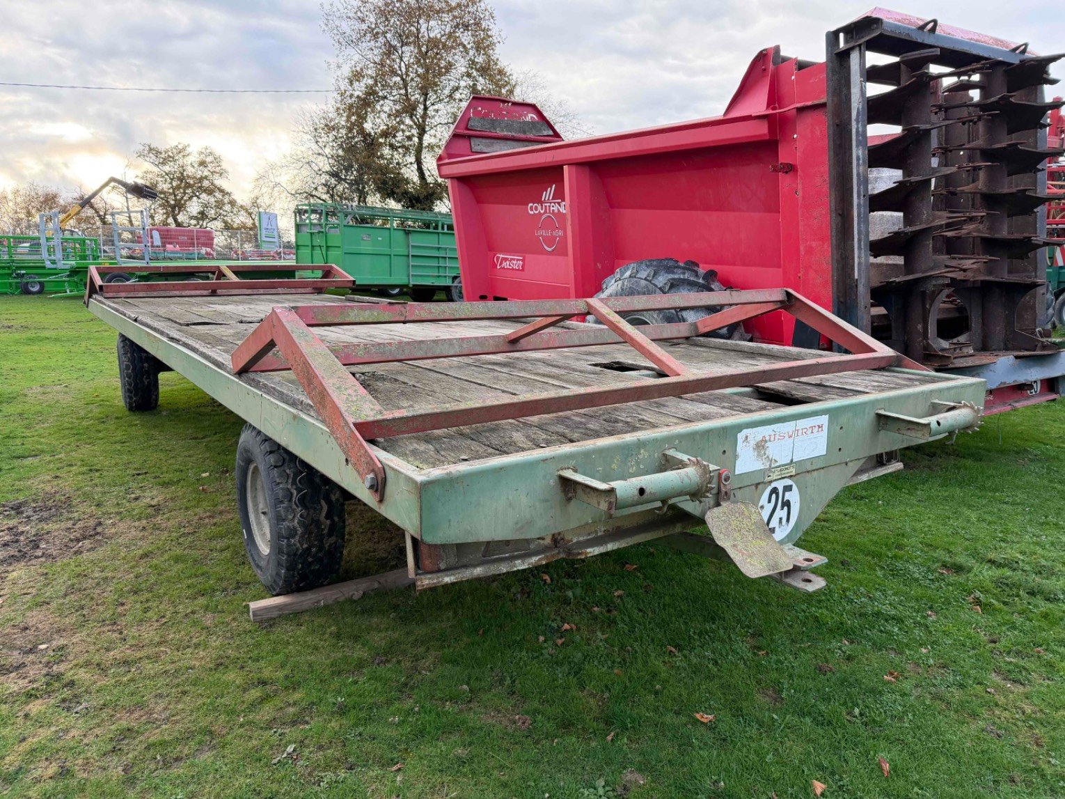 Plateau fourrager Hauswirth 8m