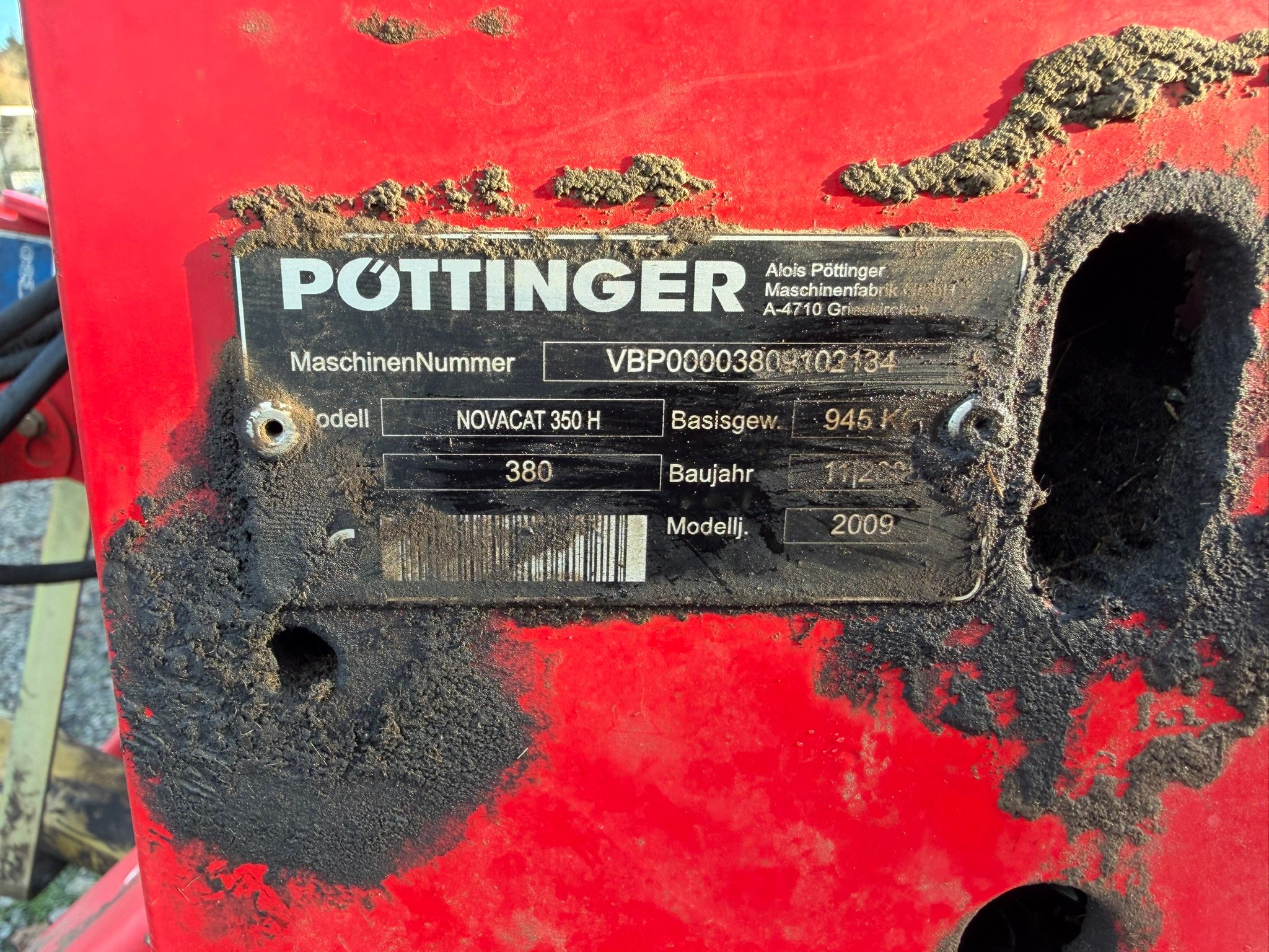 Faucheuse Pöttinger NOVACAT 350H