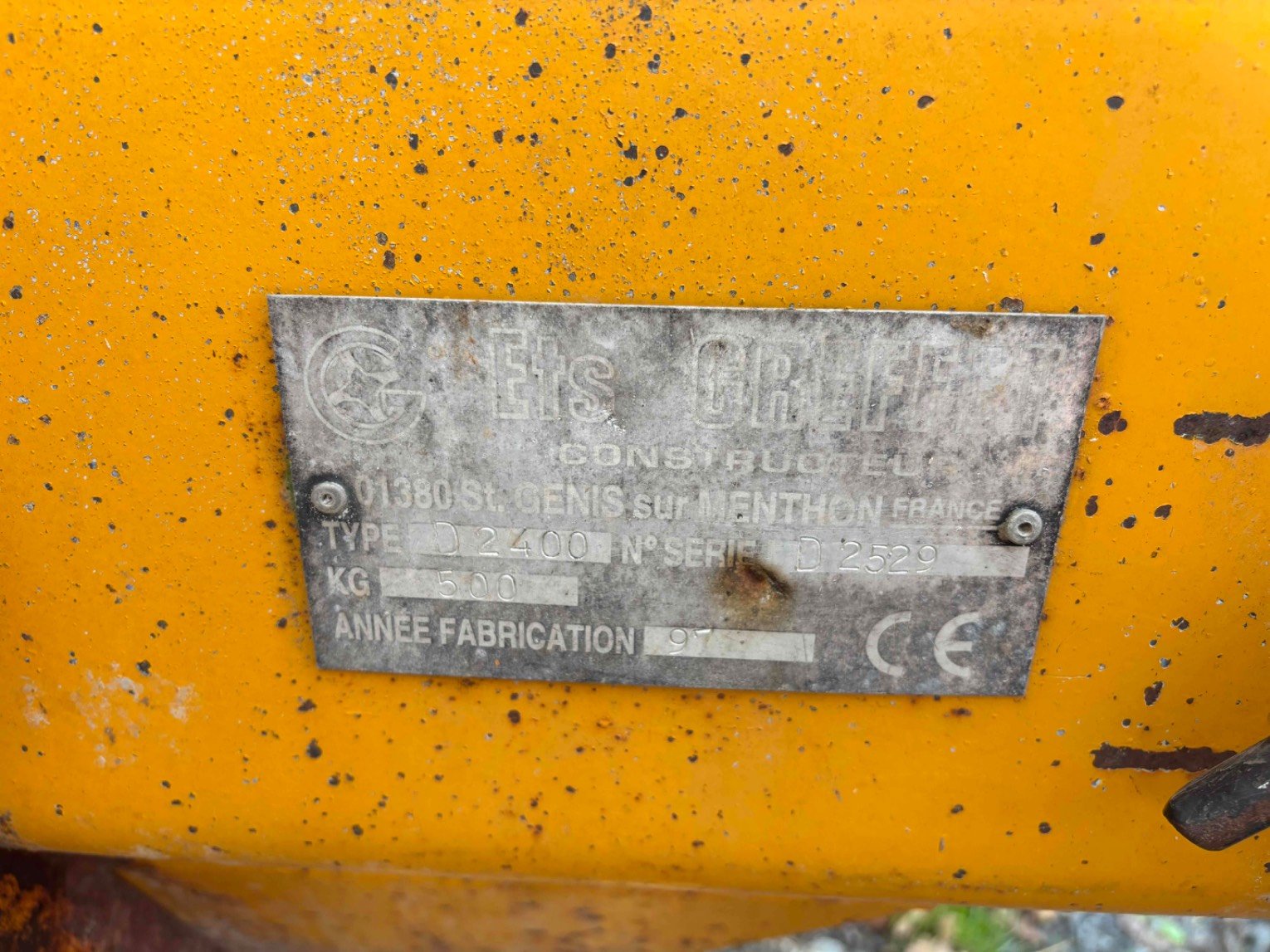 Cureuse de fossés Agram D2400