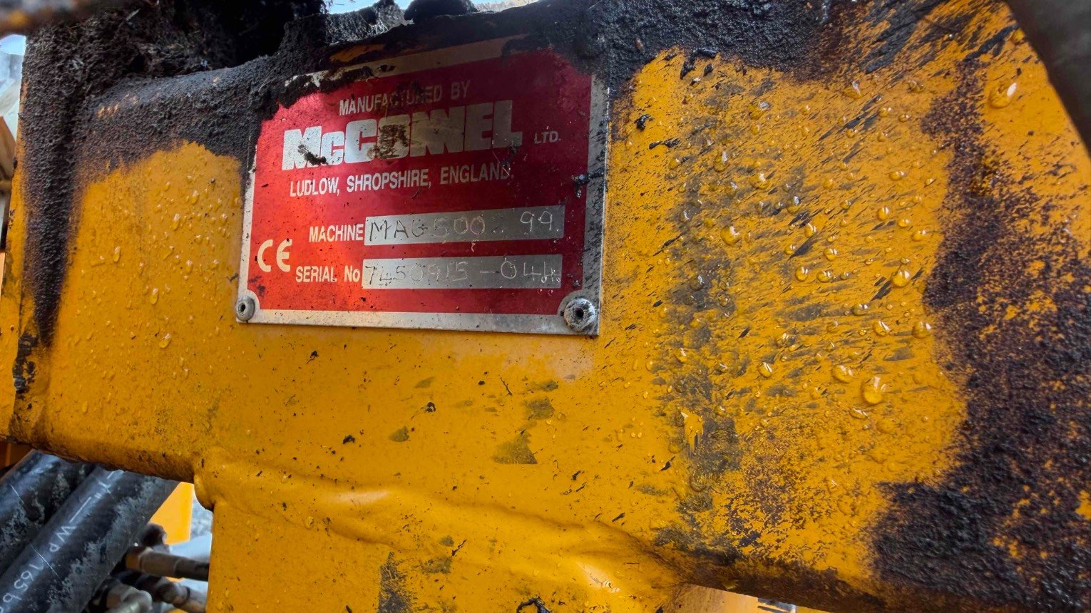 Épareuse Mc Connel MAG 500M