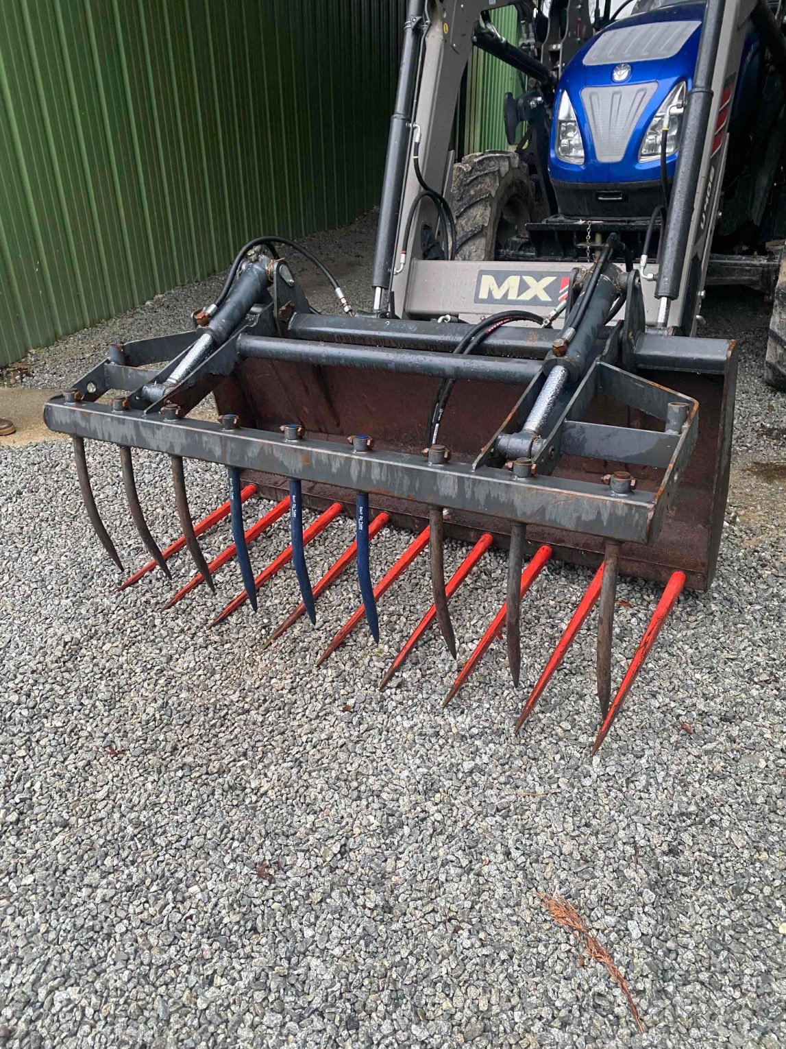 Fourche à fumier Stoll combiné fourche hydrogriffe 1.70 m